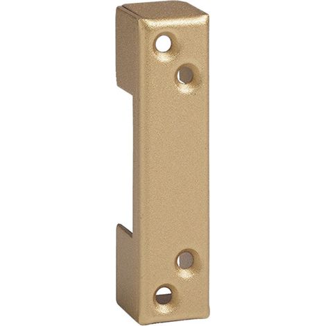 Gâche huisserie métallique pour verrou 5G/Y7+ et Y8 or - HERACLES - Y8-10034900 (1/3)