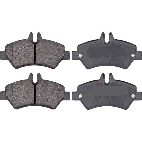 KIT PASTIGLIE FRENO POSTERIORI compatibile con VW CRAFTER 30-50 PIANALE PIATTO / TELAIO (2F) / PASTIGLIE FRENANTI AUTO OEM 37555, / SOSTITUZIONE DIRETTA / BASSA POLVERE / SILENZIOSO