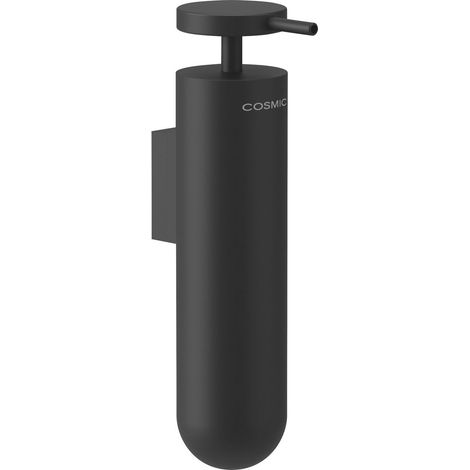 COSMIC porte-savon liquide GEYSER NOIR MAT