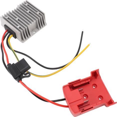 Convertisseur réducteur de tension 18V à 12V adaptateur batterie 48-11-1828 DC 20A 240W régulateur pour chariot voiture camion lampe (1/5)