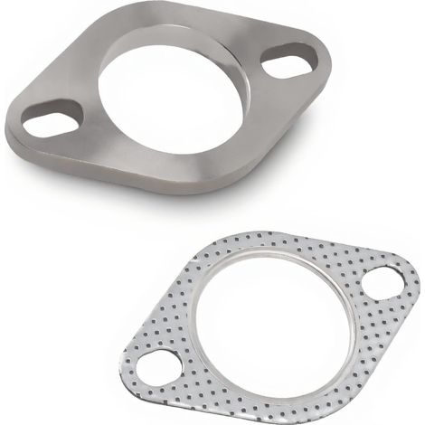 Kit de Connexion de D'échappement à 2 Boulons de 2 Pouces, D'échappement et Joint en Acier Inoxydable, Kit de Connexion de D'échappement pour Tuyau de Descente (1/5)