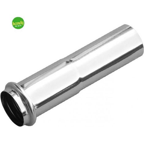 Canotto telescopico Ambra ottone cromato Ø 32 x 130 mm