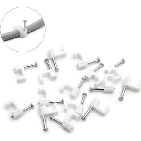 Câble Ethernet 30 M cat5e Câble réseau - avec 15 pcs Cordon Clips (1/4)