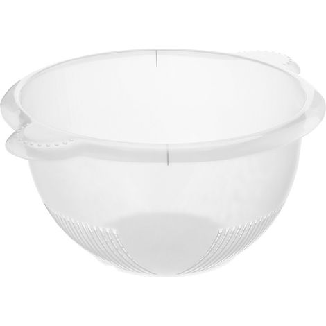 Colador cocina Rotho rondo transparente versátil
