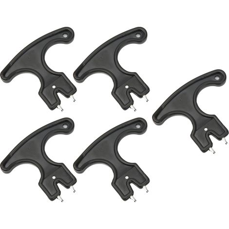 Lot de 5 clés à crampons de golf pour chaussures, outil de remplacement vissage/dévissage, accessoires d'entraînement. (1/5)