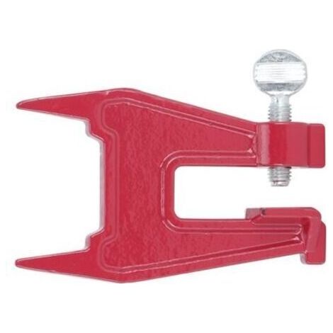 Accessories for chainsaw sharpening: Guide support with mounting rod