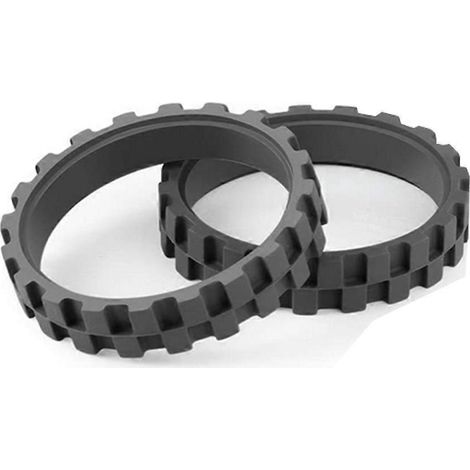 Lot de 2 pneus pour iRobot Roomba séries 500, 600, 700, 800 et 900 : antidérapants, excellente adhérence et montage facile. (1/5)