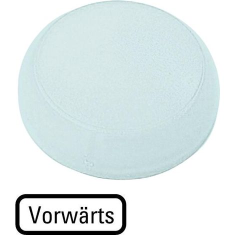 Verrine voyant lumineux blanc plate MARCHE AVANT EATON M22-XL-W-D15