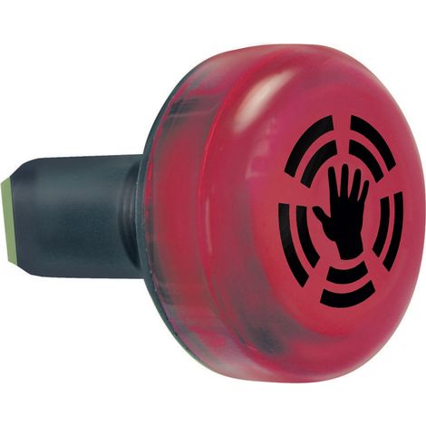Werma Signaltechnik Kombi-Signalgeber LED 450.100.55 Rot Dauerlicht 24 V/DC 80 dB (1/2)