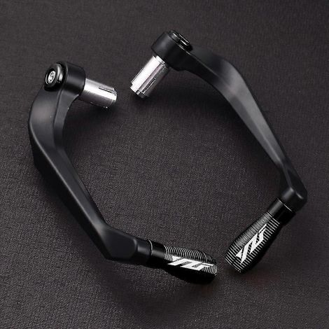 Poignées de guidon de moto avec protège-leviers de frein et d'embrayage pour Yamaha YZF R1 R6 2005-2013 - Noir - A