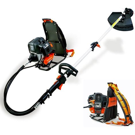 Decespugliatore tagliabordi falciatrice a scoppio a zaino a spalla 2in1 52cc FX-MS152T FUXTEC