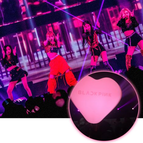 Bâton lumineux LED BLACKPINK Kpop, lampe de concert hip-hop, bâton lumineux fluorescent pour les fans