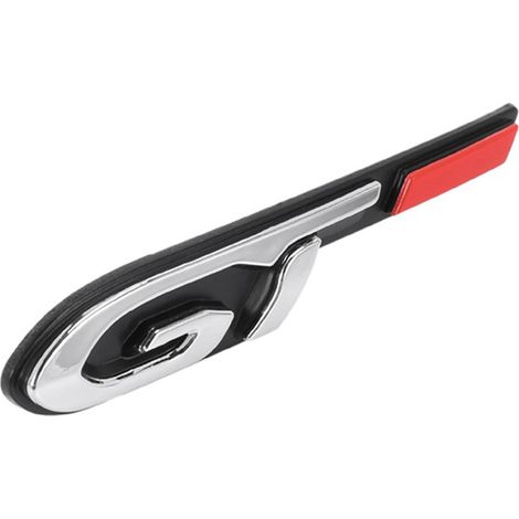 1 Set, Farben: Silber + Rot, Material: ABS, 2 Aufkleber passend für Peugeot 4008GT Autoembleme. (1/4)