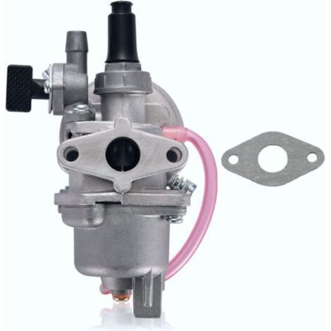 Carburatore PZ13 da 13 mm per motori compatti a 2 tempi da 47cc, 49cc e 50cc, mini quad, ATV e moto da cross.