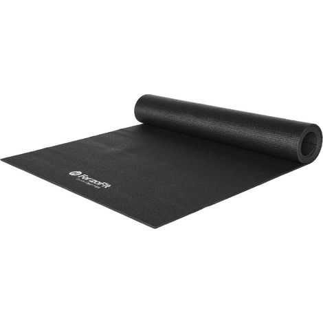 Esterilla de yoga - Esterilla de fitness - Negro - 4 mm de espesor 173 x 61 cm (1/4)