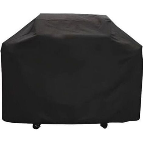 [JAMAIS UTILISÉ]Housse Barbecue, Couverture de Grill Anti-Vent/Anti-UV/Anti-l'eau/Anti-l'Humidité/Antipoussière noir 170x61x117cm (1/4)