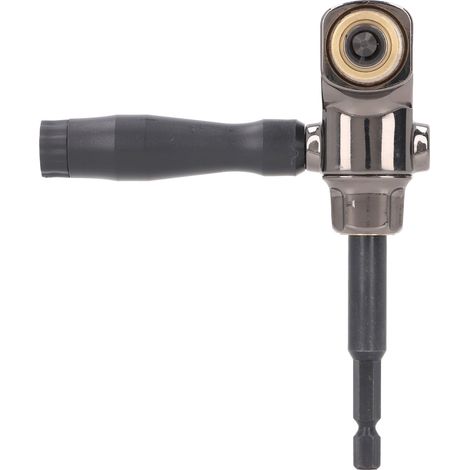Accessoire de perçage à angle droit en acier allié au chrome-vanadium, 90 degrés, avec poignée (1/5)