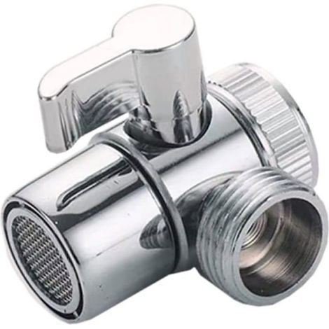 Soupape de Douche - Ulisem - 3 Voies - Alliage de Zinc - Anti-Fuite - Clic-Clac (1/5)
