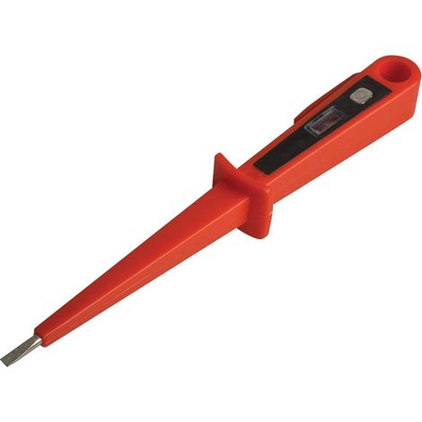 Faithfull FHT-232 Mains Tester Screwdriver, Long FAIMTL