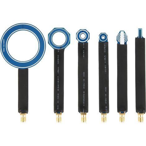 Sonde de Champ Magnétique, Sonde de Conduction PCB Double Face, Contrôle de Circuit d'antennes pour l'industrie électronique. (1/5)