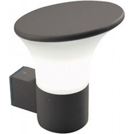 Applique Moderna Belen Alluminio Grafite 1 Luce E27 (1/2)