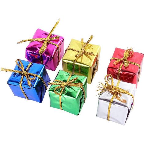Ensemble de 60 décorations de Noël roses à suspendre, coffret cadeau, cadeaux de Noël, décorations pour sapin de Noël (1/5)