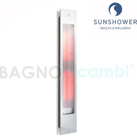 Lampada a infrarossi naturale Solarium Bianca Sunshower SOLO 80076