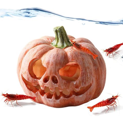 Cueva para acuario: pequeña cueva de resina para decoración de Halloween. (1/5)