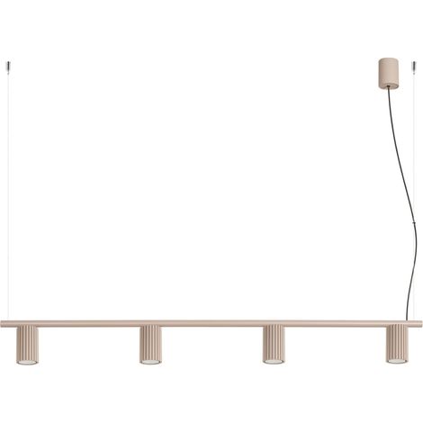Sollux Karbon Suspension Bar Taupe 4x GU10 (1/5)