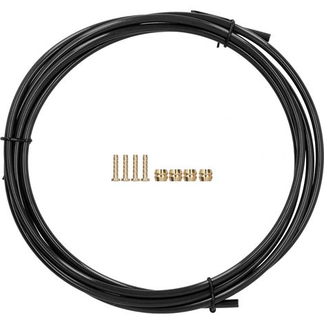 Tuyau à huile pour freins à disque hydrauliques - Kit d'installation noir pour VTT (1/5)