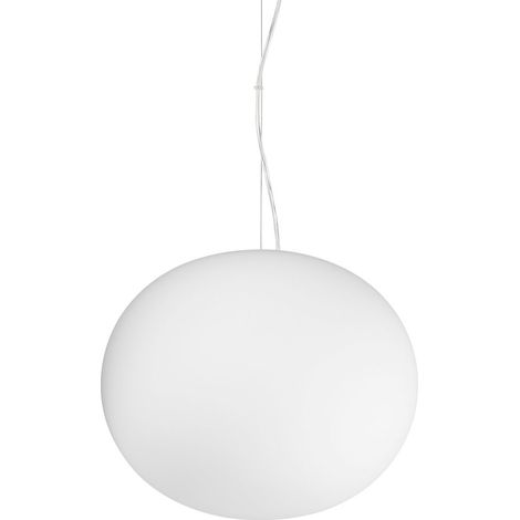 Lampadario A Sospensione Contemporaneo Cotton Metallo Bianco1 Luce E27 42W Ip20
