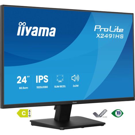 MONITOR IIYAMA, 24 IPS, 4-SIDE SLIM BEZEL 1920X1080 120HZ