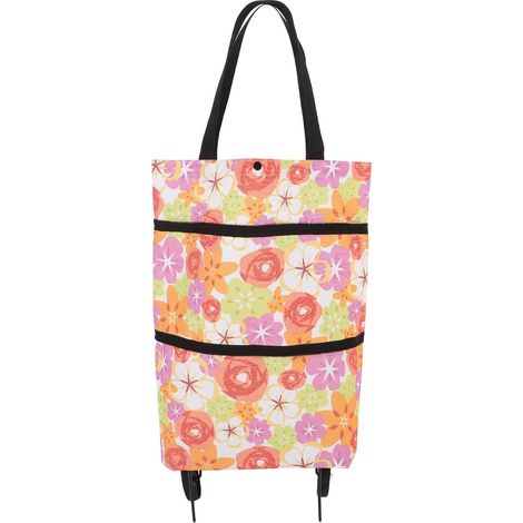 Einkaufswagen mit großen Taschen robusten Rädern und