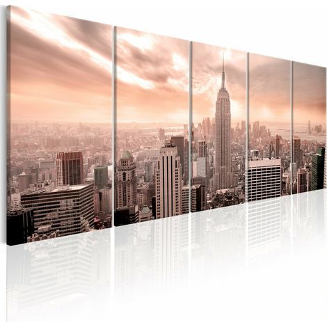 Tableau new york manhattan - 225 x 90 cm (1/4)