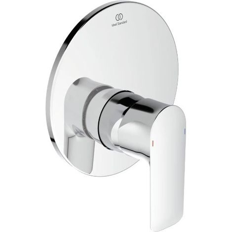 Einbau-Einhand-Duschmischer aus verchromtem Messing - Ideal Standard Connect Air - Con parte interna incasso (1/4)