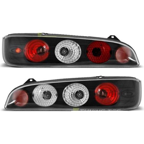 Paire de feux arriere Fiat Seicento 98-10 noir-27335875 (1/2)