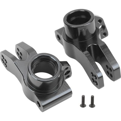 Support d'essieu arrière en alliage d'aluminium pour voiture RC ARRMA Kraton 6S 1/8, noir. (1/5)