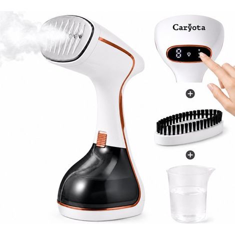Défroisseur vapeur portatif - 3 réglages - Tête de brosse - 1780 W - Réservoir 320 ml - Fer à vapeur - Nettoyeur vapeur (1/5)