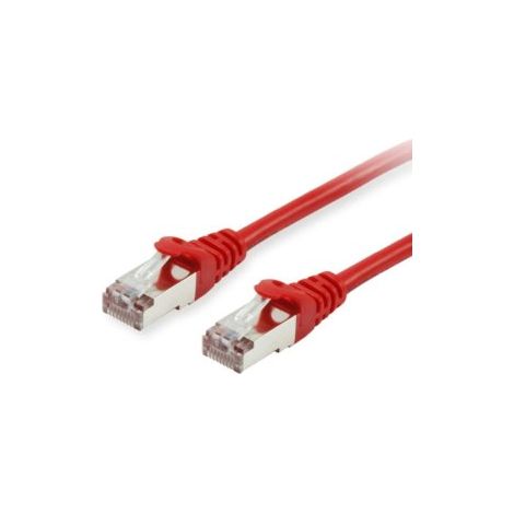 LATIGUILLO APANTALLADO S/FTP CATEGORIA 6 LIBRE HALOGENOS 5M COLOR ROJO EQUIP P/N 605524