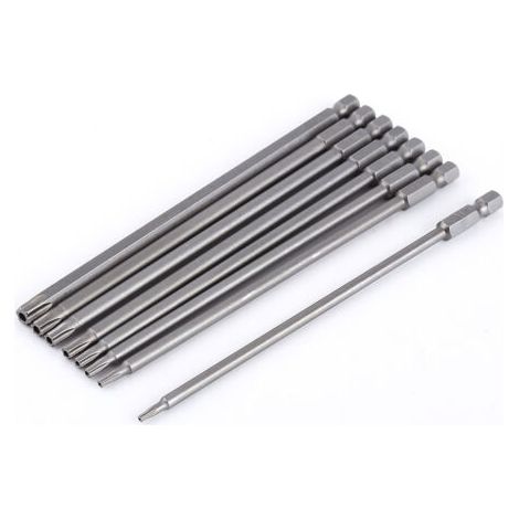 150mm 8 pièces S2 acier étoile tête tournevis ensemble embouts outils à main magnétique tournevis ensemble
