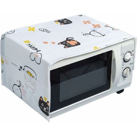 DEESSE SHOP - Four à micro-ondes/four multifonction Housse anti-poussière Housse anti-graisse avec protection de cuisine de poche (motif chat) (1/5)