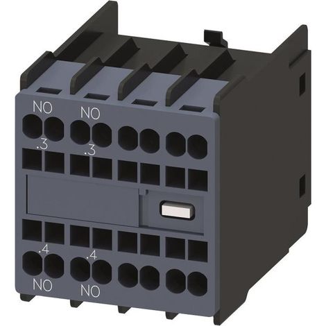 Blocco contatti ausiliari Siemens 3rh2911-2ha20 contatti normalmente aperti connessione a molla