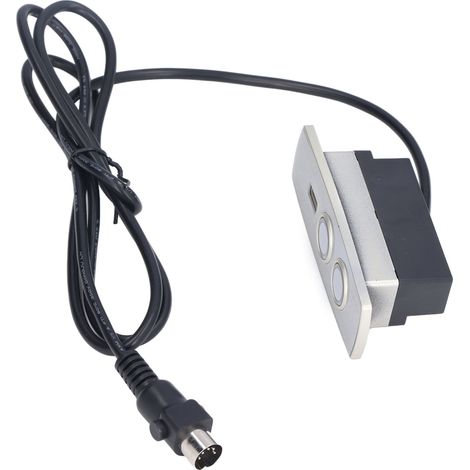 Télécommande pour fauteuil inclinable électrique professionnel avec commande manuelle à 2 boutons, connecteur 5 broches et chargeur USB pour téléphone 12-29 V (1/5)