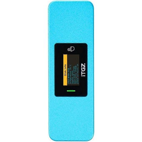 Externes M.2 NVMe SATA Dual-Protokoll-SSD-Gehäuse, RTL9210B Gehäuse mit LED-Anzeige, tragbare USB-C-Festplatte für Datenspeicherung, kompatibel mit 2230/2242/2260/2280 (1/4)