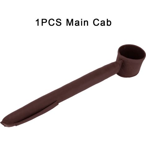 (Café A) Boîte de rangement porte-cartes pour téléphone multifonctionnelle avec rembourrage souple, poches de remplissage pour siège auto, coussin anti-fuite pour sièges auto (1/5)