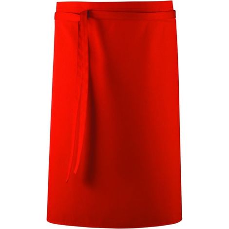 Grembiule da servizio/cucina Robur Phoenix senza tasca Rosso Unico