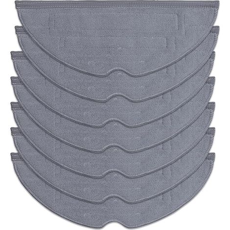 FOREHILL (paquete de 7) Almohadillas de mopa sónicas dobles, compatibles con el robot aspirador Roborock S8 Pro Ultra, almohadillas de mopa dobles (1/5)