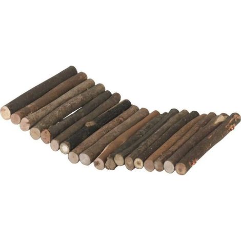 Käfig kerbl wooden bridge Naturholz 21x13 cm (1/3)