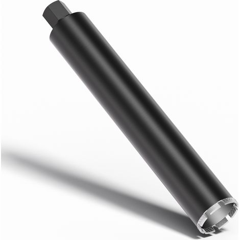 Wiltec Punta diamantata per carotatrice Ø 82 mm, lunghezza 450 mm, UNC 1¼, ingranaggio a denti diritti, rendimento elevato, per carotaggio a umido, corona diamantata per calcestruzzo, pietra, granito