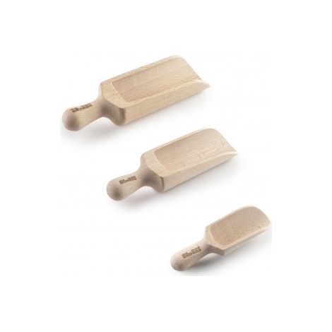 cuchara de madera ibili 10 cm diseño compacto ergonómico